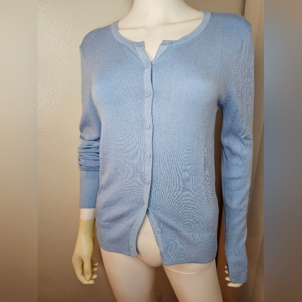 Beautiful Baby Blue Cardigan - Picture 3 of 12